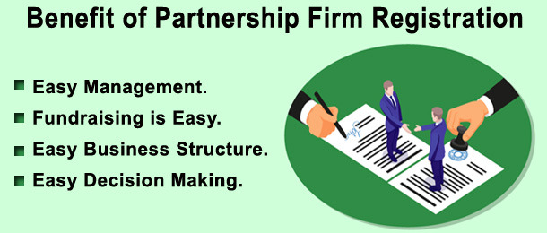 Benefits of partnership Firm Registration